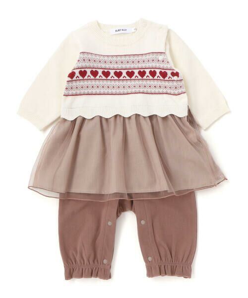 SLAP SLIP BABY / スラップ スリップ ベビー ロンパース | チュールスカートベビーニットカバーオールベビー(70~80cm) | 詳細3