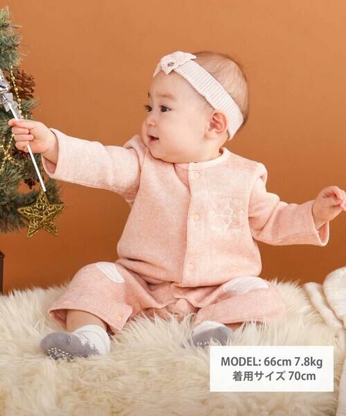 SLAP SLIP BABY / スラップ スリップ ベビー ロンパース | くるりん天使の翼刺しゅうつきカバーオールベビー(60~80cm) | 詳細16