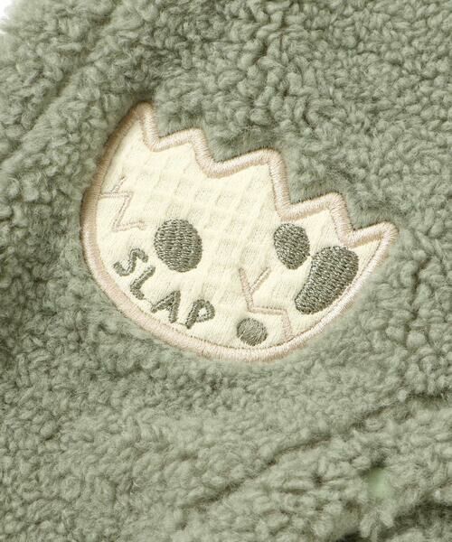 SLAP SLIP BABY / スラップ スリップ ベビー ロンパース | アニマルクマ恐竜モチーフぽこぽこボアカバーオールベビー(60~80cm) | 詳細9