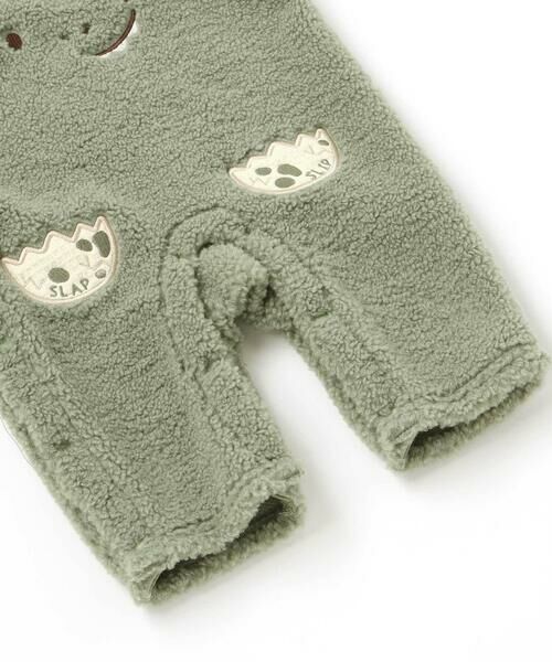 SLAP SLIP BABY / スラップ スリップ ベビー ロンパース | アニマルクマ恐竜モチーフぽこぽこボアカバーオールベビー(60~80cm) | 詳細11