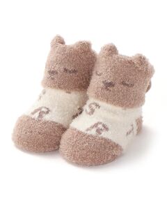 SLAP SLIP BABY / スラップ スリップ ベビー ベビー・キッズグッズ | 【お揃い】アニマルウサギクマロボットもこもこソックス(9~12cm)