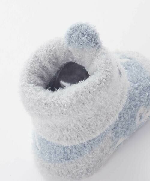 SLAP SLIP BABY / スラップ スリップ ベビー ベビー・キッズグッズ | 【お揃い】アニマルウサギクマロボットもこもこソックス(9~12cm) | 詳細10