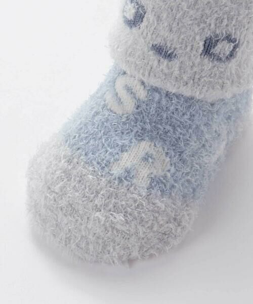 SLAP SLIP BABY / スラップ スリップ ベビー ベビー・キッズグッズ | 【お揃い】アニマルウサギクマロボットもこもこソックス(9~12cm) | 詳細9