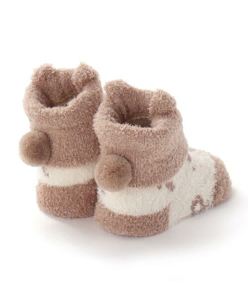 SLAP SLIP BABY / スラップ スリップ ベビー ベビー・キッズグッズ | 【お揃い】アニマルウサギクマロボットもこもこソックス(9~12cm) | 詳細12