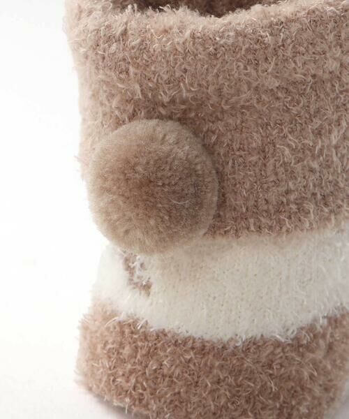 SLAP SLIP BABY / スラップ スリップ ベビー ベビー・キッズグッズ | 【お揃い】アニマルウサギクマロボットもこもこソックス(9~12cm) | 詳細14