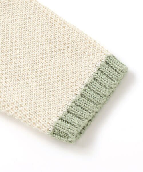 SLAP SLIP BABY / スラップ スリップ ベビー ベビー・キッズウエア | 【絵本コラボ-はらぺこあおむし-】ワンポイントニットカーディガン(70~80cm) | 詳細5