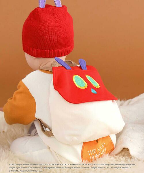 SLAP SLIP BABY / スラップ スリップ ベビー ベビー・キッズグッズ | 【絵本コラボ-はらぺこあおむし-】あおむしフェイスフラップリュック | 詳細2