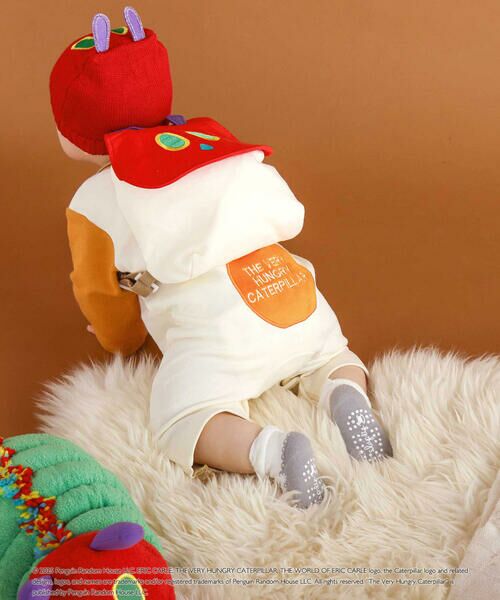 SLAP SLIP BABY / スラップ スリップ ベビー ベビー・キッズグッズ | 【絵本コラボ-はらぺこあおむし-】あおむしフェイスフラップリュック | 詳細3