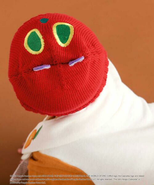 SLAP SLIP BABY / スラップ スリップ ベビー ベビー・キッズグッズ | 【絵本コラボ-はらぺこあおむし-】あおむしフェイスニット帽 | 詳細3