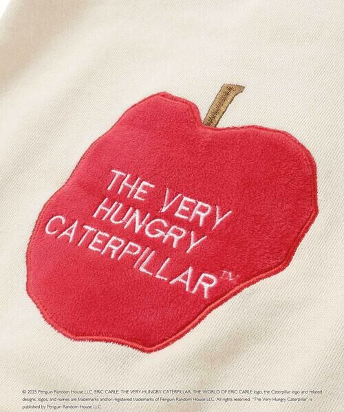 SLAP SLIP BABY / スラップ スリップ ベビー ロンパース | 【絵本コラボ-はらぺこあおむし-】袖配色おしりパッチカバーオール(70~80cm) | 詳細5