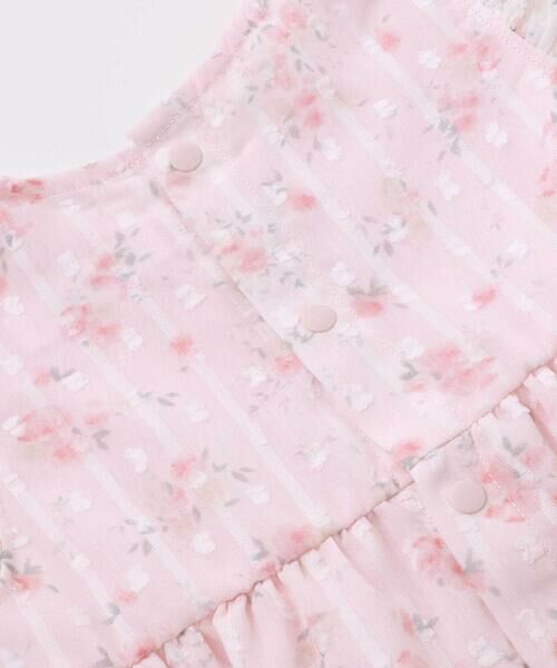 SLAP SLIP BABY / スラップ スリップ ベビー ベビー・キッズウエア | 花柄シフォンレースワンピース+フリルブルマセットアップベビー(70~80cm) | 詳細5