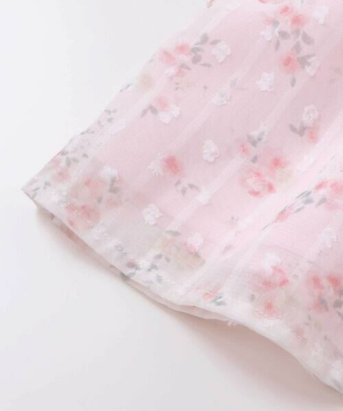 SLAP SLIP BABY / スラップ スリップ ベビー ベビー・キッズウエア | 花柄シフォンレースワンピース+フリルブルマセットアップベビー(70~80cm) | 詳細6