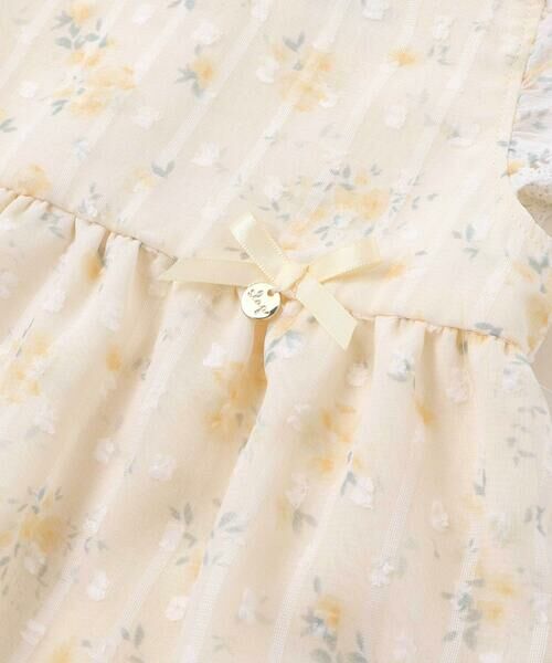 SLAP SLIP BABY / スラップ スリップ ベビー ベビー・キッズウエア | 花柄シフォンレースワンピース+フリルブルマセットアップベビー(70~80cm) | 詳細21