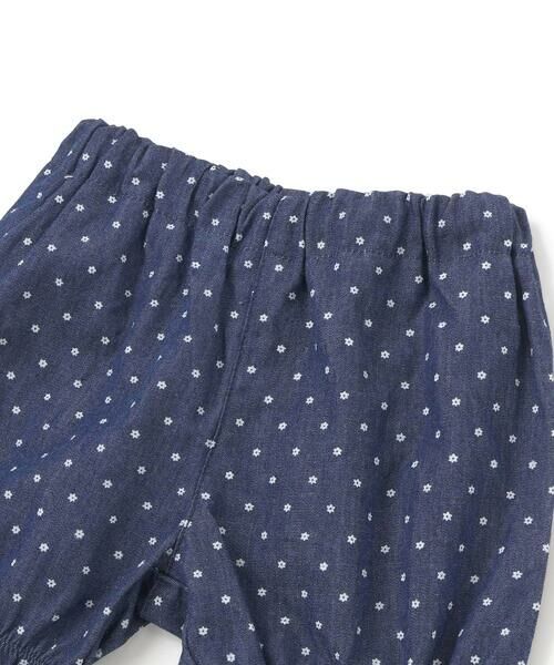 SLAP SLIP BABY / スラップ スリップ ベビー ベビー・キッズウエア | 花ドットデニムラメドット柄ストライプスモッキング刺しゅうワンピース+ブルマセットアップベビー(70~80cm) | 詳細10