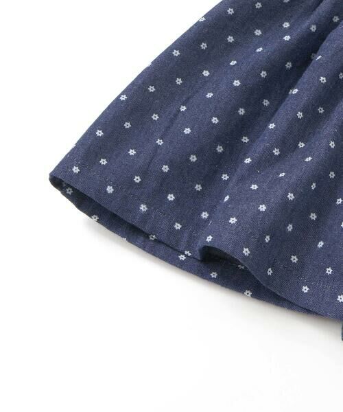 SLAP SLIP BABY / スラップ スリップ ベビー ベビー・キッズウエア | 花ドットデニムラメドット柄ストライプスモッキング刺しゅうワンピース+ブルマセットアップベビー(70~80cm) | 詳細7