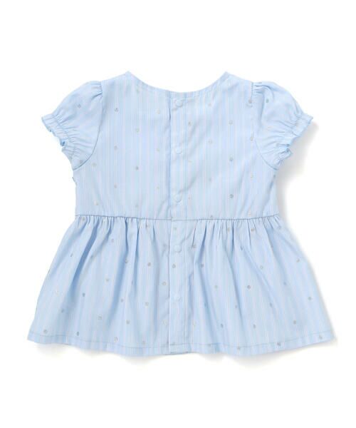 SLAP SLIP BABY / スラップ スリップ ベビー ベビー・キッズウエア | 花ドットデニムラメドット柄ストライプスモッキング刺しゅうワンピース+ブルマセットアップベビー(70~80cm) | 詳細17