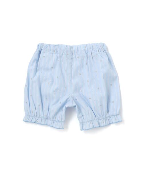SLAP SLIP BABY / スラップ スリップ ベビー ベビー・キッズウエア | 花ドットデニムラメドット柄ストライプスモッキング刺しゅうワンピース+ブルマセットアップベビー(70~80cm) | 詳細18
