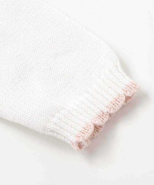SLAP SLIP BABY / スラップ スリップ ベビー ベビー・キッズウエア | レース編みモチーフ刺しゅうニットカーディガンベビー(70~80cm) | 詳細6