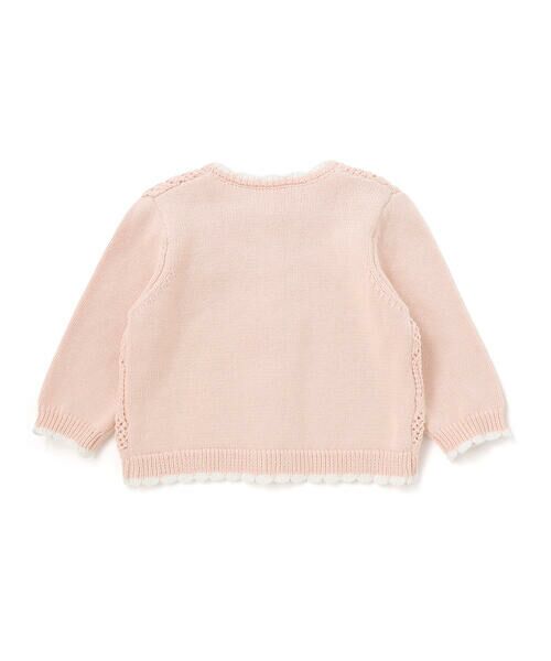 SLAP SLIP BABY / スラップ スリップ ベビー ベビー・キッズウエア | レース編みモチーフ刺しゅうニットカーディガンベビー(70~80cm) | 詳細14