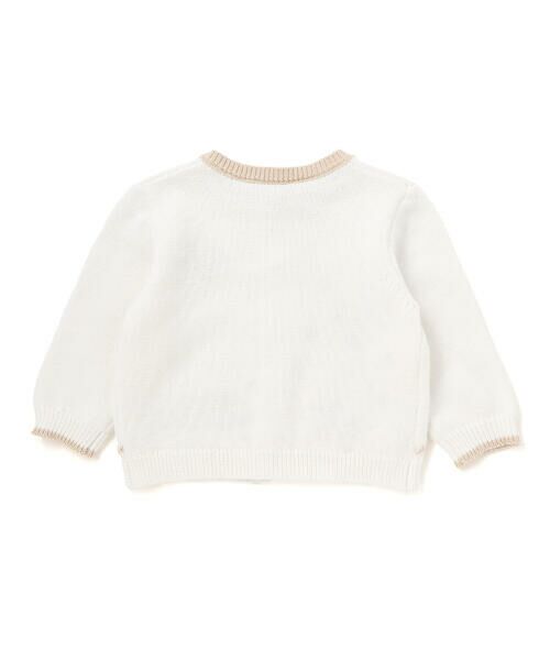 SLAP SLIP BABY / スラップ スリップ ベビー ベビー・キッズウエア | 恐竜アニマルのりもの刺しゅう配色ニットカーディガンベビー(70~80cm) | 詳細4