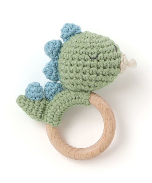 SLAP SLIP BABY / スラップ スリップ ベビー ベビー・キッズグッズ | アイスクリームクマウサギアニマル恐竜かぎ編みモチーフ付き歯がためベビー | 詳細10