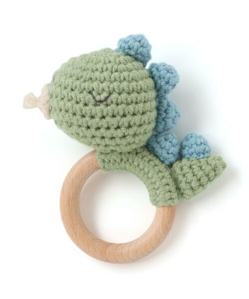 SLAP SLIP BABY / スラップ スリップ ベビー ベビー・キッズグッズ | アイスクリームクマウサギアニマル恐竜かぎ編みモチーフ付き歯がためベビー | 詳細9