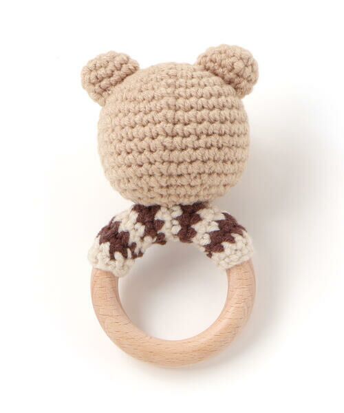 SLAP SLIP BABY / スラップ スリップ ベビー ベビー・キッズグッズ | アイスクリームクマウサギアニマル恐竜かぎ編みモチーフ付き歯がためベビー | 詳細14