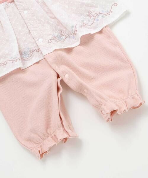 SLAP SLIP BABY / スラップ スリップ ベビー ロンパース | お花レース襟付きレーススカートドッキング2WAYオールベビー(50~70cm) | 詳細14