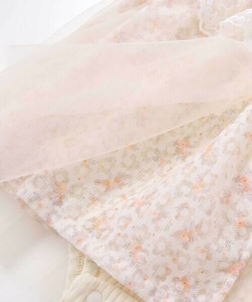 SLAP SLIP BABY / スラップ スリップ ベビー ロンパース | チュール花柄スカートドッキングボディミニベビー(70~80cm) | 詳細12