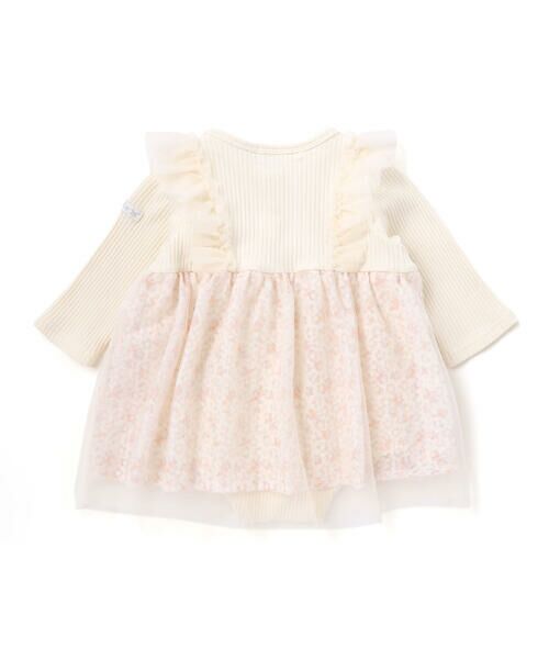 SLAP SLIP BABY / スラップ スリップ ベビー ロンパース | チュール花柄スカートドッキングボディミニベビー(70~80cm) | 詳細6