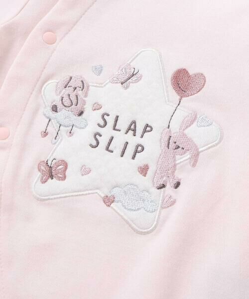 SLAP SLIP BABY / スラップ スリップ ベビー ロンパース | アニマルクマウサギ恐竜お星さまパッチ2WAYオールベビー(50~70cm) | 詳細5