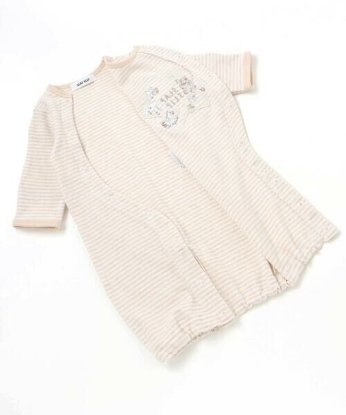 SLAP SLIP BABY / スラップ スリップ ベビー ロンパース | アニマルクマウサギ恐竜お星さまパッチ2WAYオールベビー(50~70cm) | 詳細18