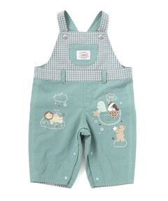 SLAP SLIP BABY / スラップ スリップ ベビー ベビー・キッズウエア | デニムツイルチェック切り替えサロペットベビー(70~80cm)