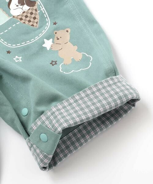 SLAP SLIP BABY / スラップ スリップ ベビー ベビー・キッズウエア | デニムツイルチェック切り替えサロペットベビー(70~80cm) | 詳細18