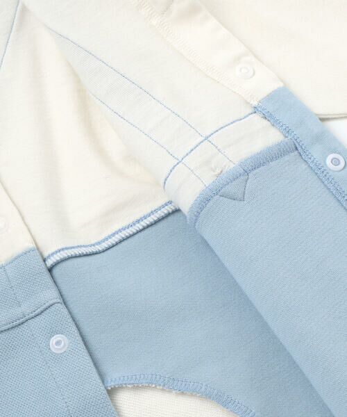 SLAP SLIP BABY / スラップ スリップ ベビー ロンパース | アニマルクマさんおしりパッチサロペット重ね着風カバーオールベビー(70~80cm) | 詳細10