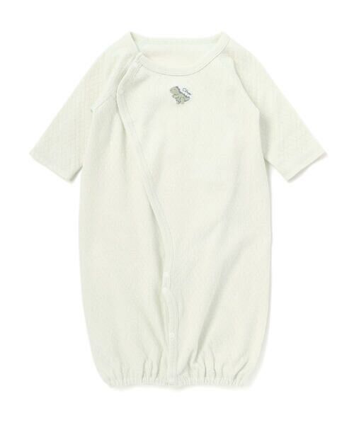 SLAP SLIP BABY / スラップ スリップ ベビー 肌着 | アニマルクマウサギ恐竜刺しゅう接結インナー2WAYオールベビー(50~70cm) | 詳細10