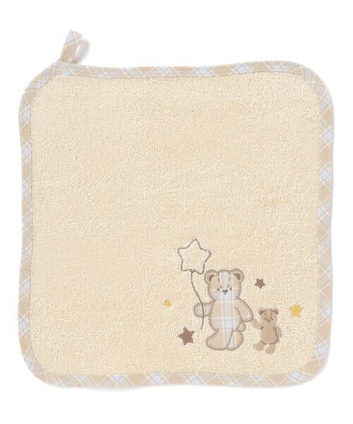 SLAP SLIP BABY / スラップ スリップ ベビー ベビー・キッズグッズ | アニマルウサギクマ恐竜ふわふわハンカチベビー（オフホワイト(クマ)）