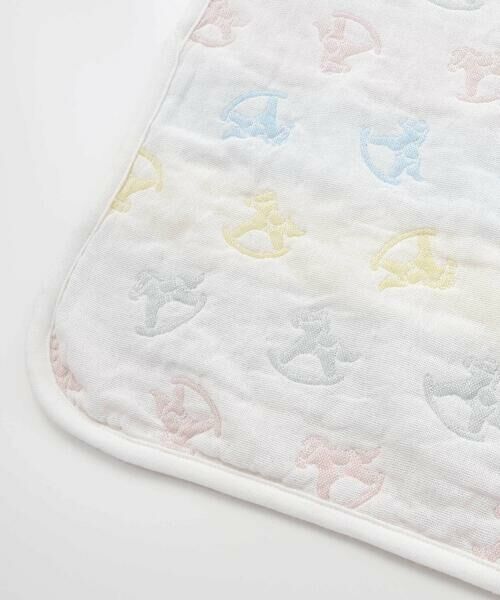 SLAP SLIP BABY / スラップ スリップ ベビー ベビー・キッズグッズ | 【お揃い】コットンクマ木馬総柄3重ガーゼおくるみベビー | 詳細11