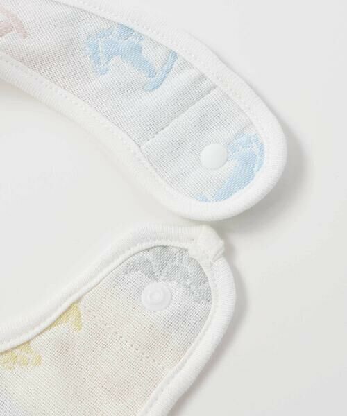 SLAP SLIP BABY / スラップ スリップ ベビー ベビー・キッズグッズ | 【お揃い】コットンクマ木馬総柄3重ガーゼスタイベビー | 詳細6