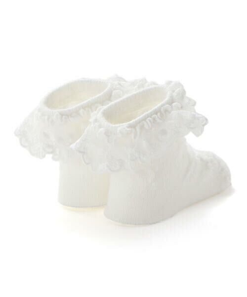 SLAP SLIP BABY / スラップ スリップ ベビー ベビー・キッズグッズ | 花モチーフ編みレースソックスベビー(9~12cm) | 詳細2