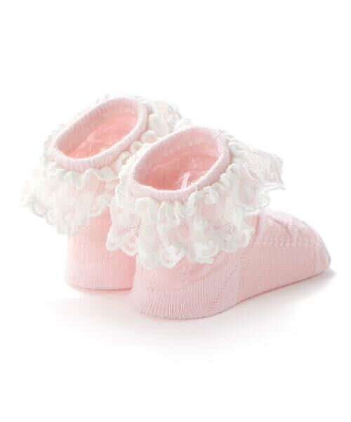 SLAP SLIP BABY / スラップ スリップ ベビー ベビー・キッズグッズ | 花モチーフ編みレースソックスベビー(9~12cm) | 詳細5