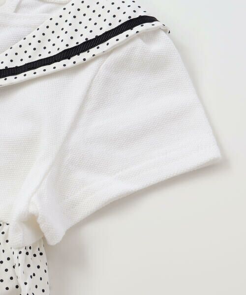 SLAP SLIP BABY / スラップ スリップ ベビー ベビー・キッズウエア | 【マリンシリーズ】セーラー襟スカラップワンピース＋ブルマセットアップベビー(70~80cm) | 詳細8