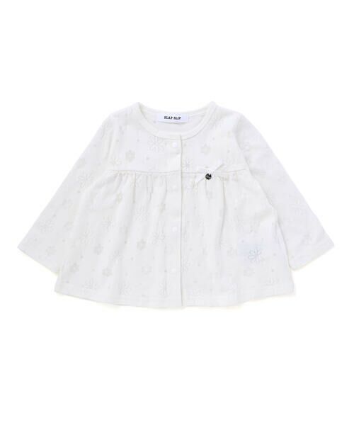 SLAP SLIP BABY / スラップ スリップ ベビー ベビー・キッズウエア | 【お揃い】総柄オパール天竺カーディガンベビー(70~80cm) | 詳細3