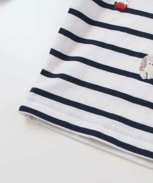SLAP SLIP BABY / スラップ スリップ ベビー ベビー・キッズウエア | ボーダー&無地袖プリント折り返しカーディガンベビー(70~80cm) | 詳細18