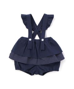 SLAP SLIP BABY / スラップ スリップ ベビー ベビー・キッズウエア | 【マリンシリーズ】段フリルサスペンダー付きブルマベビー(70~80cm)