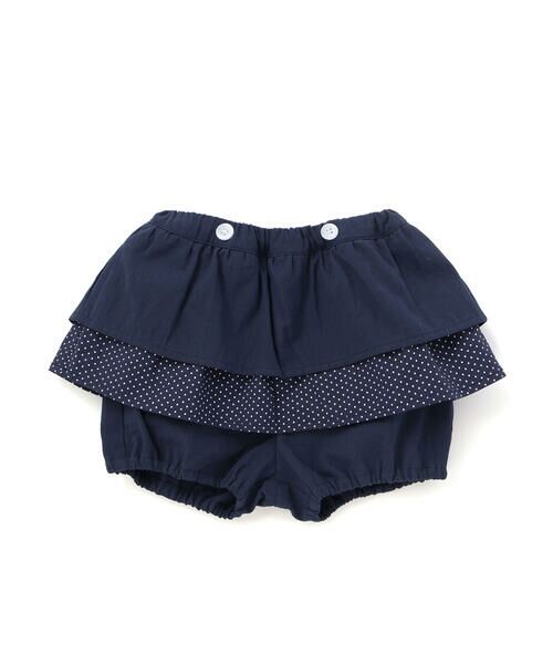 SLAP SLIP BABY / スラップ スリップ ベビー ベビー・キッズウエア | 【マリンシリーズ】段フリルサスペンダー付きブルマベビー(70~80cm) | 詳細2