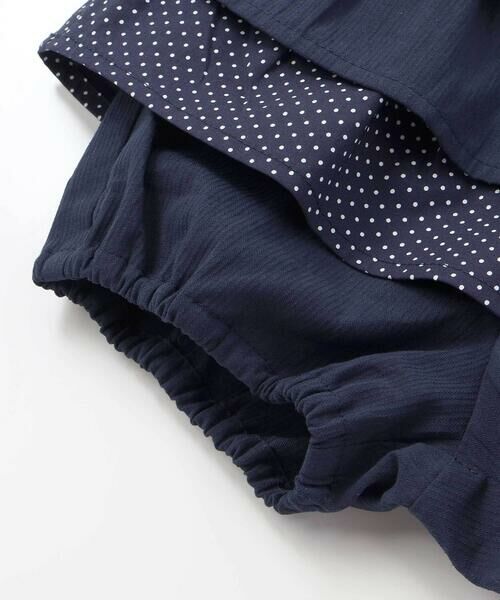 SLAP SLIP BABY / スラップ スリップ ベビー ベビー・キッズウエア | 【マリンシリーズ】段フリルサスペンダー付きブルマベビー(70~80cm) | 詳細4