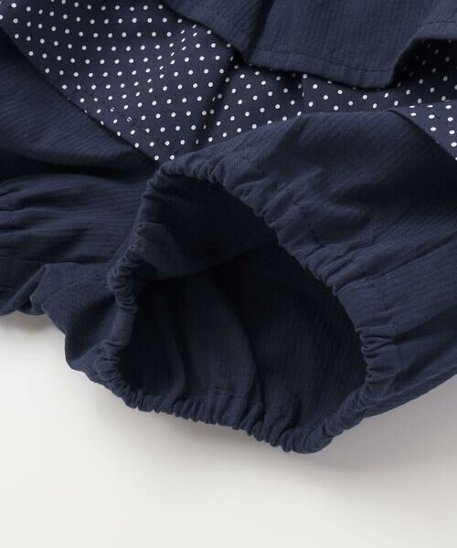 SLAP SLIP BABY / スラップ スリップ ベビー ベビー・キッズウエア | 【マリンシリーズ】段フリルサスペンダー付きブルマベビー(70~80cm) | 詳細5