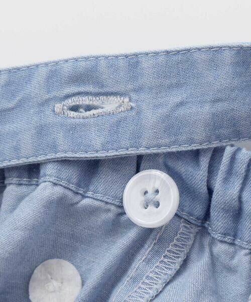 SLAP SLIP BABY / スラップ スリップ ベビー ベビー・キッズウエア | 【マリンシリーズ】ヒレモチーフサスペンダー付きブルマベビー(70~80cm) | 詳細14