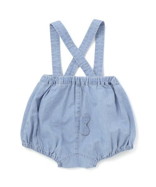 SLAP SLIP BABY / スラップ スリップ ベビー ベビー・キッズウエア | 【マリンシリーズ】ヒレモチーフサスペンダー付きブルマベビー(70~80cm) | 詳細7